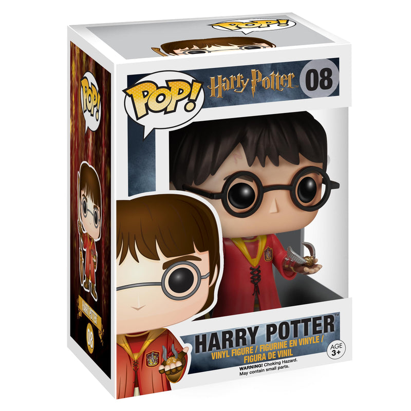 Funko POP! Vinyl: Harry Potter: Quidditch Harry - Collectable Vinyl Figure - Gift Idea - Official Merchandise - Toys for Kids & Adults - Movies Fans - Model Figure for Collectors and Display Multi-colour