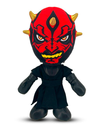 Simba, Peluche Disney Star Wars Darth Maul, 25 cm en Caja, Acabado detallado, Cuernos Dorados, optimo para Fans y coleccionistas (6315870555