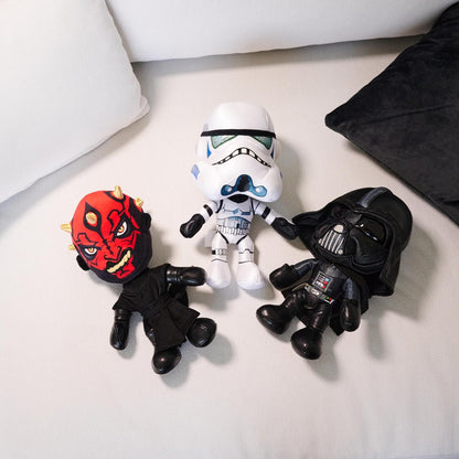 Simba, Peluche Disney Star Wars Darth Maul, 25 cm en Caja, Acabado detallado, Cuernos Dorados, optimo para Fans y coleccionistas (6315870555