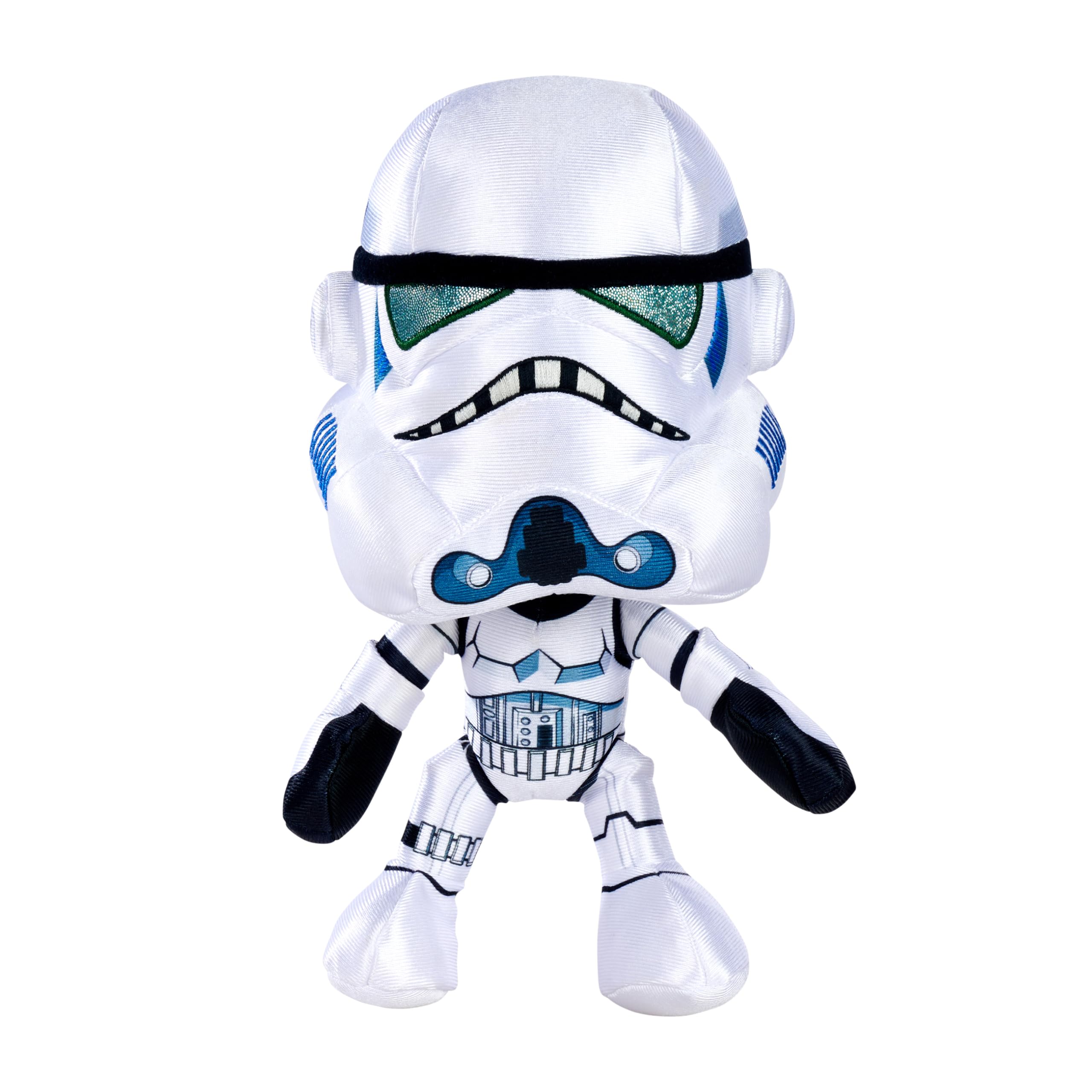 Simba Peluche Star Wars Soldado de Asalto Stormtrooper 25 cm, Bordado de Calidad, Mezcla de Tejidos, Detalle de Armadura y Casco icónico, artículo Coleccionable (6315870556