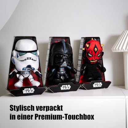 Simba Peluche Star Wars Soldado de Asalto Stormtrooper 25 cm, Bordado de Calidad, Mezcla de Tejidos, Detalle de Armadura y Casco icónico, artículo Coleccionable (6315870556