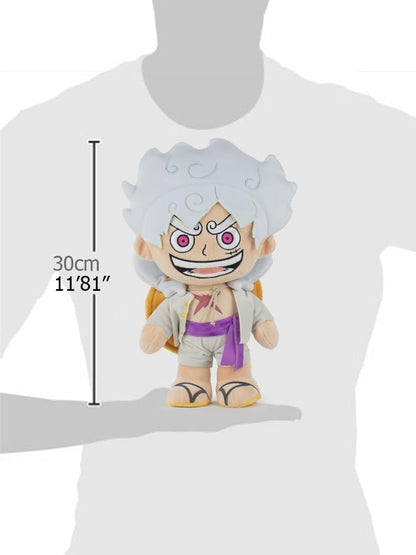 Barrado - Plush Luffy Gear 5 - 34 cm - One Piece - 16002682