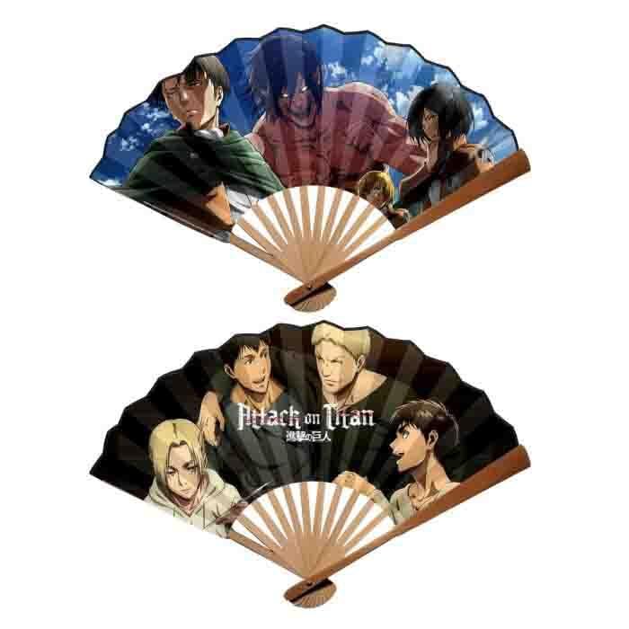 SAKAMI - Attack on Titan - Duty & Friendship - Japanese Style - Bamboo Fan