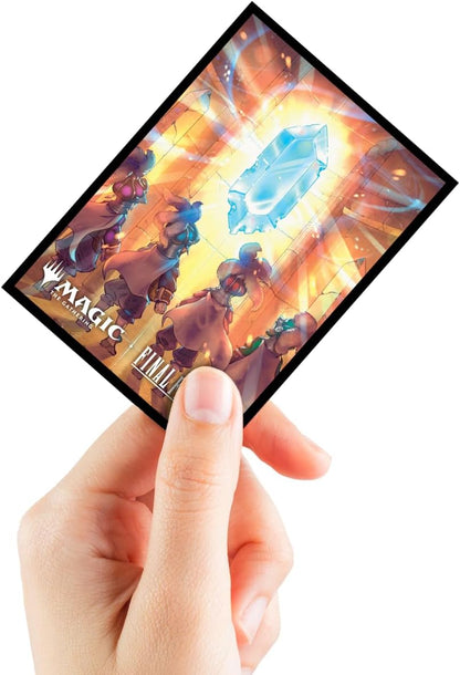 Ultra PRO - Final Fantasy x Universes Beyond Crystal's Chosen 100ct Deck Protector Sleeves for Magic: The Gathering | Trading Card Accessories, Collectible Card Game Gear, Final Fantasy Collectibles