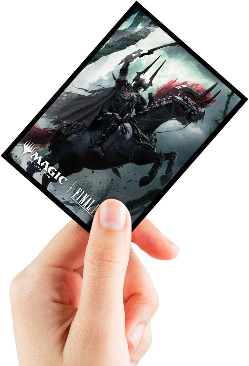 Ultra PRO - Final Fantasy x Universes Beyond Summon Primal Odin 100ct Deck Protector Sleeves for Magic: The Gathering | Trading Card Accessories, Collectible Card Game Gear, Final Fantasy Collectibles