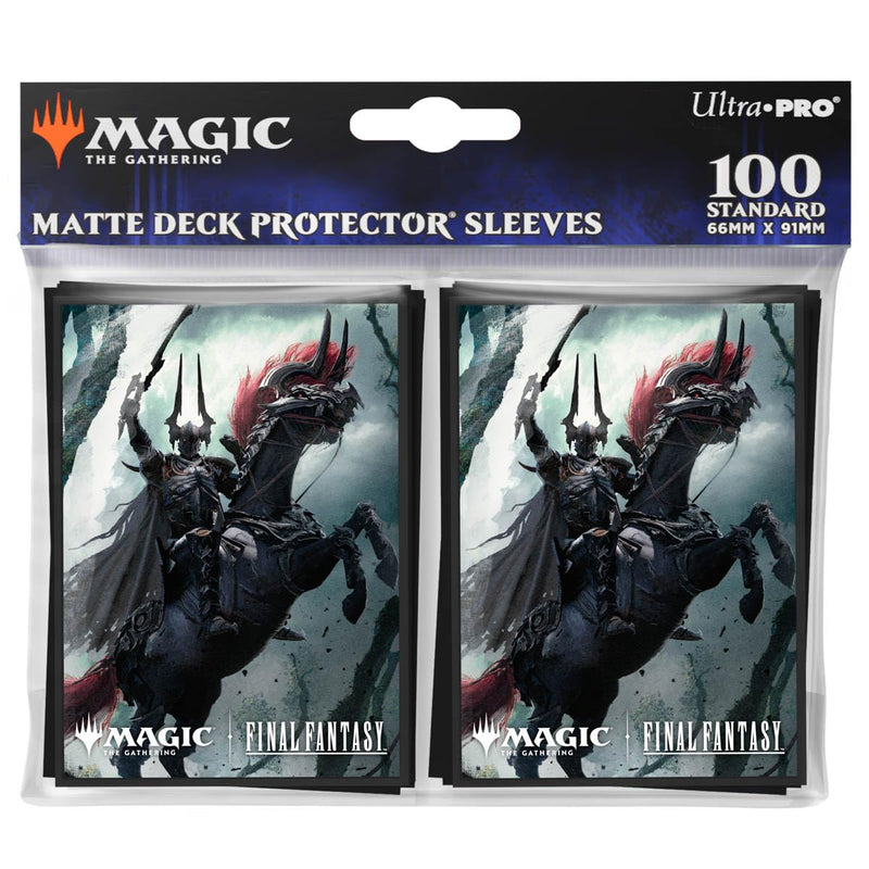 Ultra PRO - Final Fantasy x Universes Beyond Summon Primal Odin 100ct Deck Protector Sleeves for Magic: The Gathering | Trading Card Accessories, Collectible Card Game Gear, Final Fantasy Collectibles