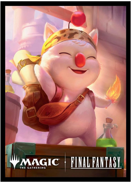 Ultra PRO - Final Fantasy x Universes Beyond Stiltzkin, Moogle Merchant 100ct Deck Protector Sleeves for Magic: The Gathering | Trading Card Accessories, Collectible Card Game Gear