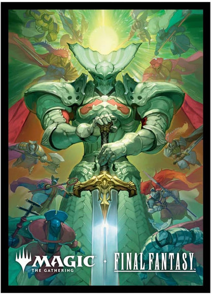Ultra PRO - Final Fantasy x Universes Beyond Summon Knights of The Round 100ct Deck Protector Sleeves for Magic: The Gathering | Trading Card Accessories, Collectible Games, Final Fantasy Collectibles