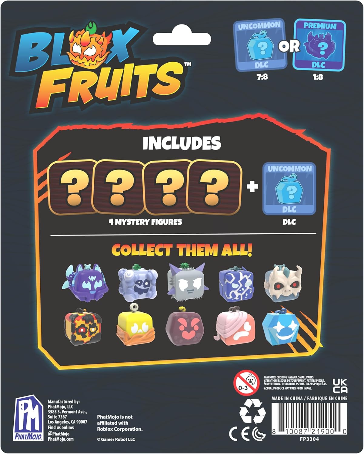 Blox Fruits - Minifigure 4 Pack - Series 2 ( 40102 )