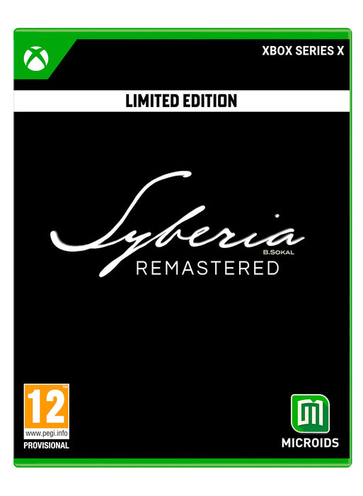 Syberia Remastered Limited Edition - Xbox