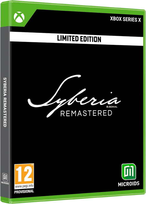 Syberia Remastered Limited Edition - Xbox