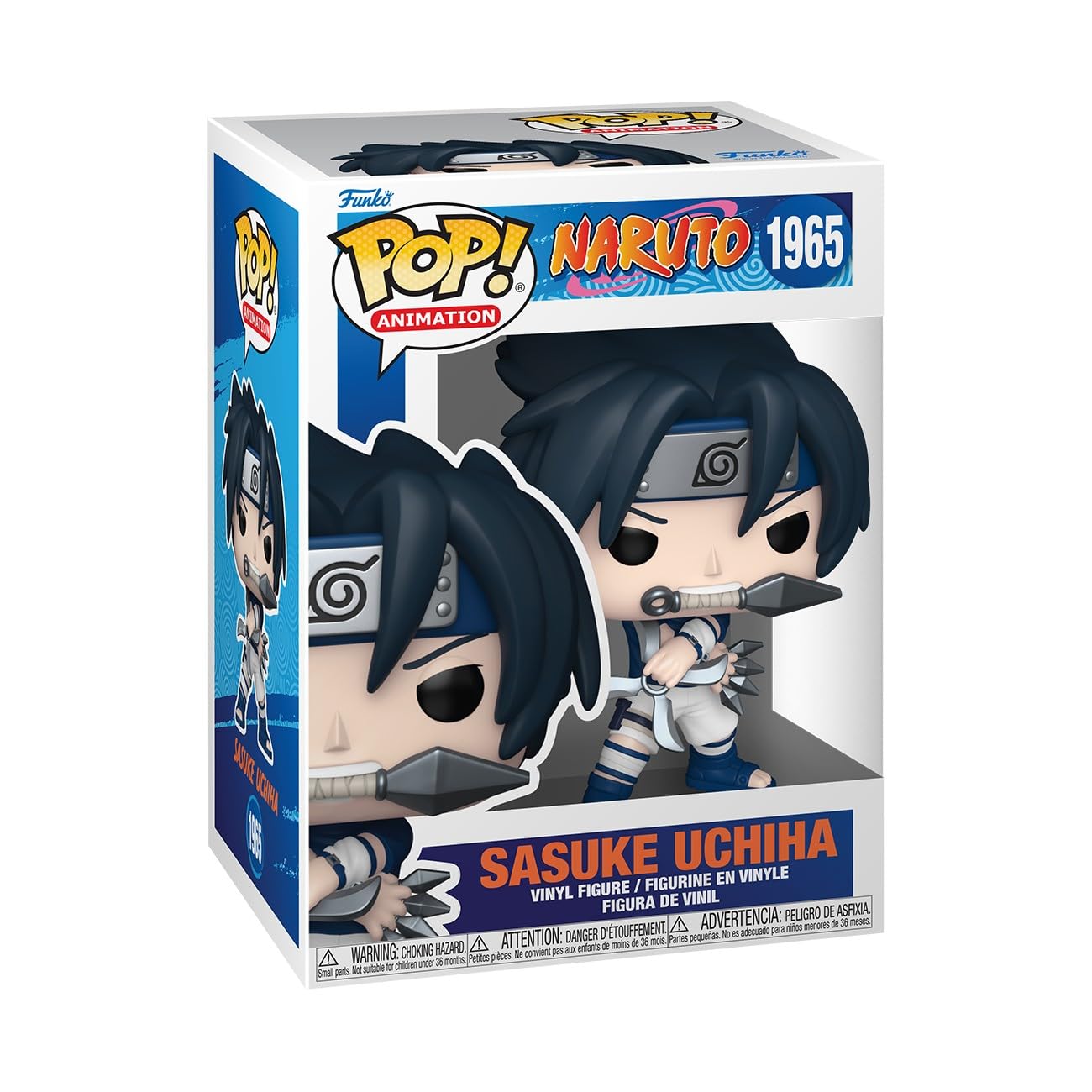 Funko Pop! Animation: Naruto Classic - Sasuke Uchiha - Figura de Vinilo Coleccionable - Idea de Regalo - Mercancia Oficial - Juguetes para Niños y Adultos - Anime Fans - Muñeco para Coleccionistas