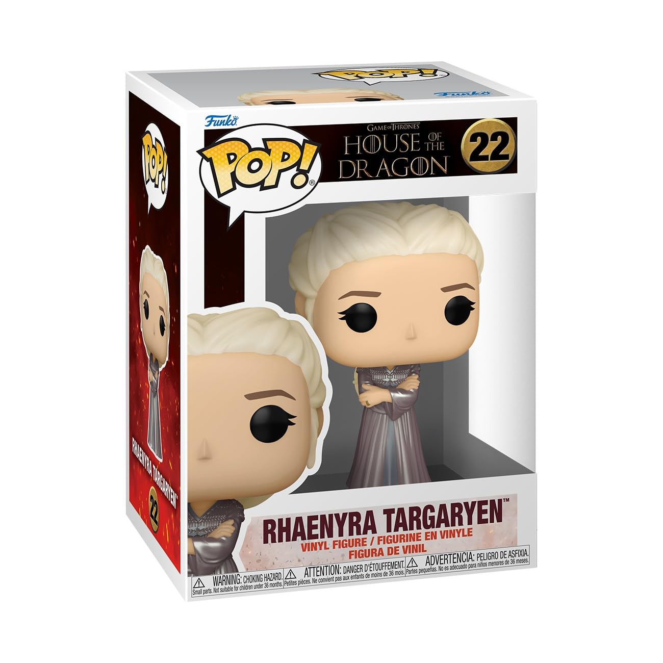 Funko POP! Television: House Of the Dragon - Rhaynera Targaryen - Collectable Vinyl Figure - Gift Idea - Official Merchandise - Toys for Kids & Adults - Model Figure for Collectors and Display
