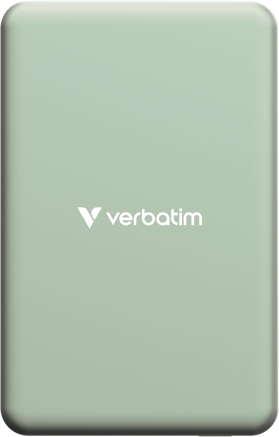 Verbatim Charge 'n' Go Essentials Power Bank MagSafe 10000mAh 15W Magnetic PD 20W Fast Charge with LED Indicator for iPhone 16/15/14/13/12 Pro/Pro Max, Includes USB-C to USB-C Cable, Green