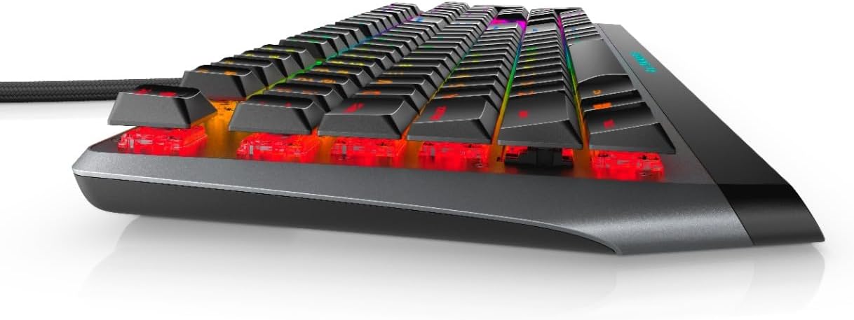 Alienware 510K Low-Profile RGB Mechanical Gaming Keyboard, US Layout - AW510K (Dark Side Of The Moon
