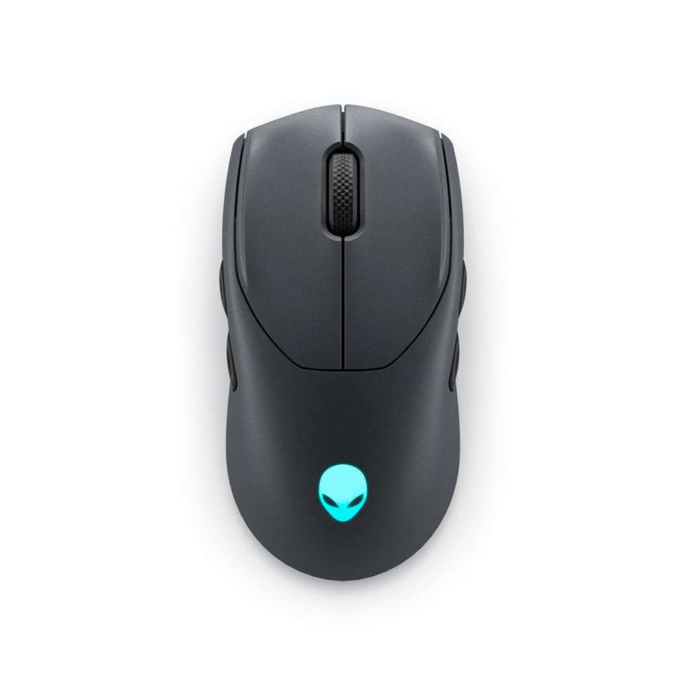 Alienware Tri-Mode AW720M Wireless Gaming Mouse, Optical Sensor, 8 Configurable Buttons, Fast-Charging, Grey