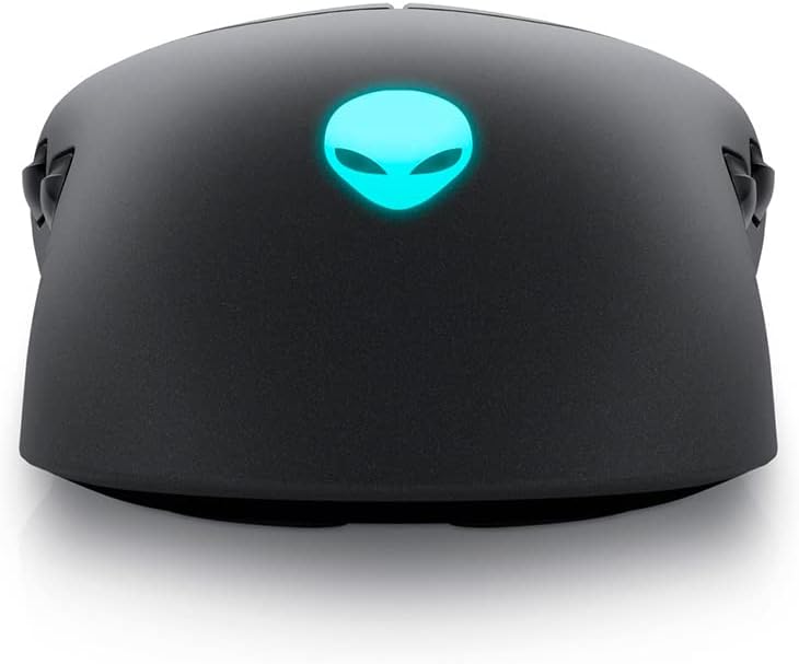 Alienware Tri-Mode AW720M Wireless Gaming Mouse, Optical Sensor, 8 Configurable Buttons, Fast-Charging, Grey