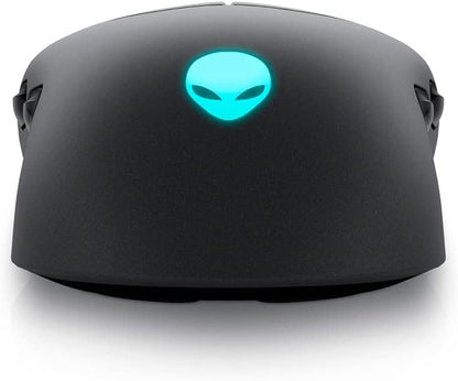 Alienware Tri-Mode AW720M Wireless Gaming Mouse, Optical Sensor, 8 Configurable Buttons, Fast-Charging, Grey