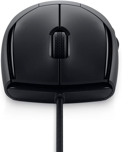 Alienware AW320M Wired Gaming Mouse, USB-A, Optical Sensor, 6 Configurable Buttons, Black