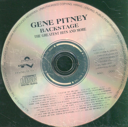 Backstage: the Greatest Hits More (UK