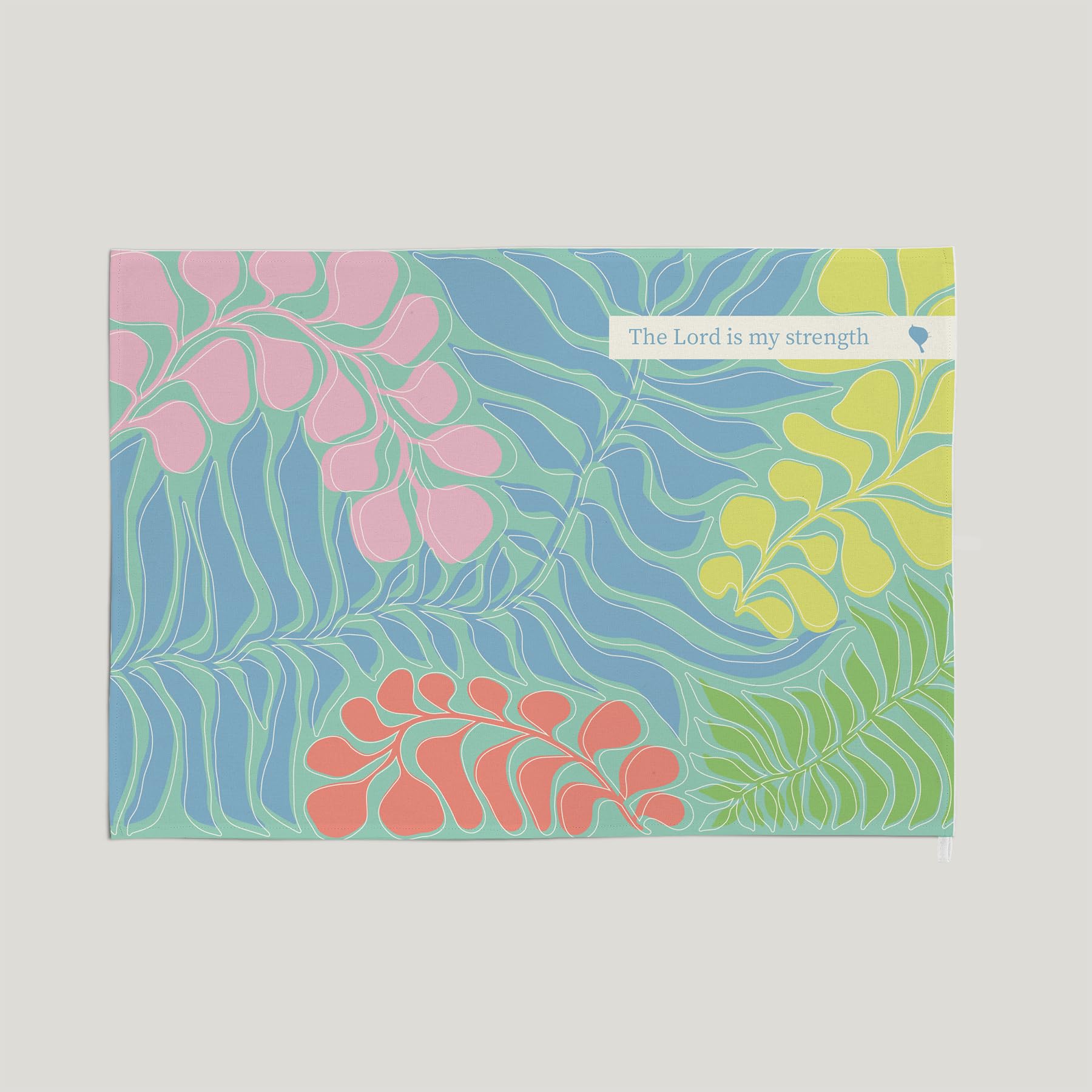 Lord Is My Strength - Tea Towel, The