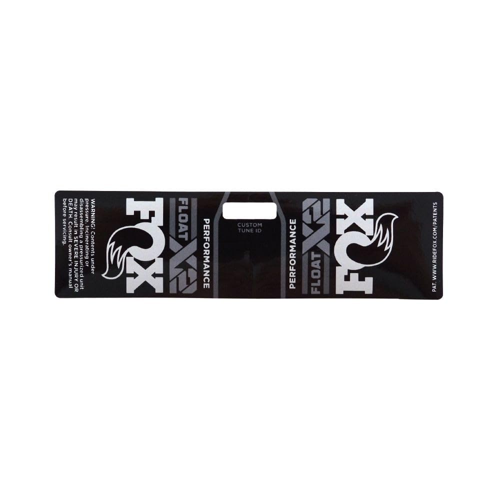 FOX Shock FLOAT X2 Resy Decal 2021 - P-S