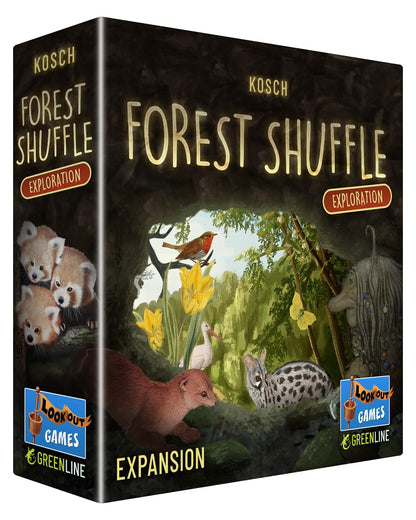 Asmodee | Forest Shuffle: Exploration | Board Game Expansion | Ages 10+ | 1-5 Players | 60 Minutes Playing Time