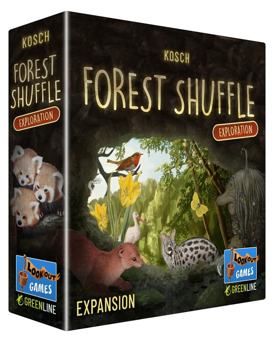 Asmodee | Forest Shuffle: Exploration | Board Game Expansion | Ages 10+ | 1-5 Players | 60 Minutes Playing Time