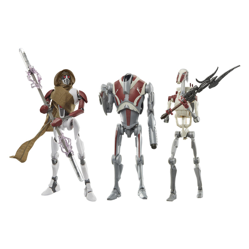 Star Wars The Black Series MagnaWächter, Super-Kampfdroide, Kampfdroide Jedi: Survivor Action-Figuren 3er-Pack, Skala 15 cm