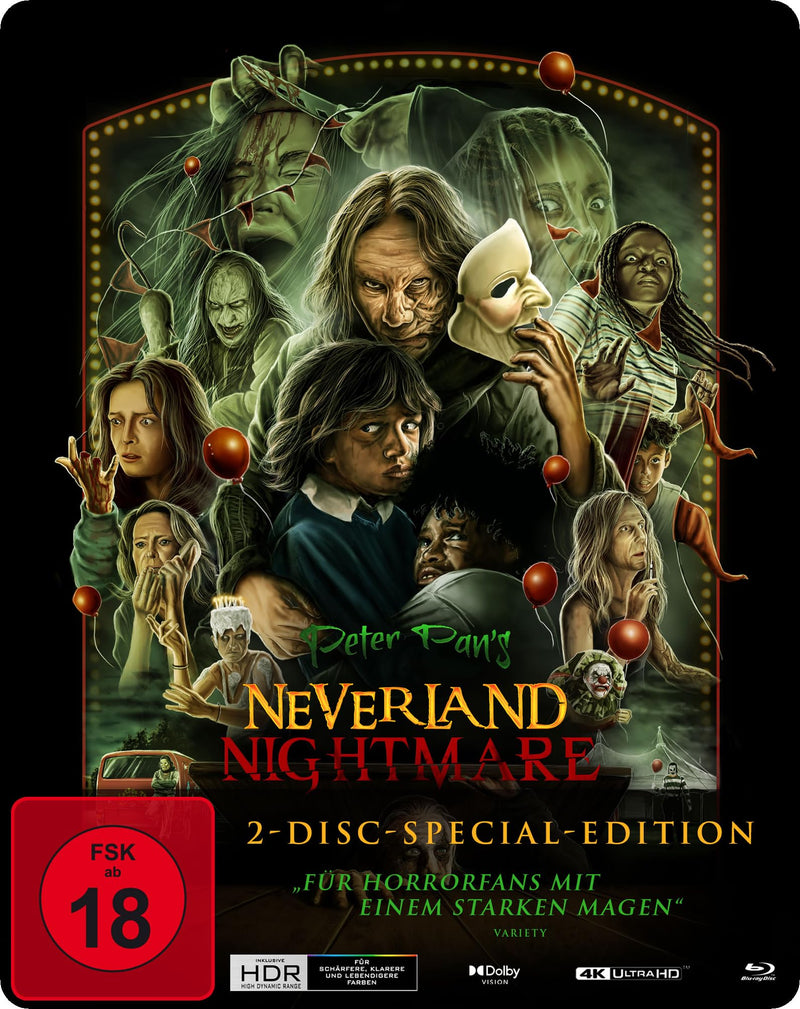 Peter Pan's Neverland Nightmare (Steelbook, 4K-UHD+Blu-ray)