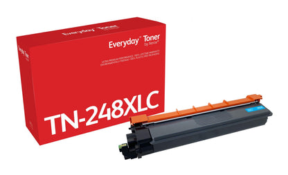 Xerox Everyday Toner Compatibile con Brother TN248XL Ciano, Alta Capacità