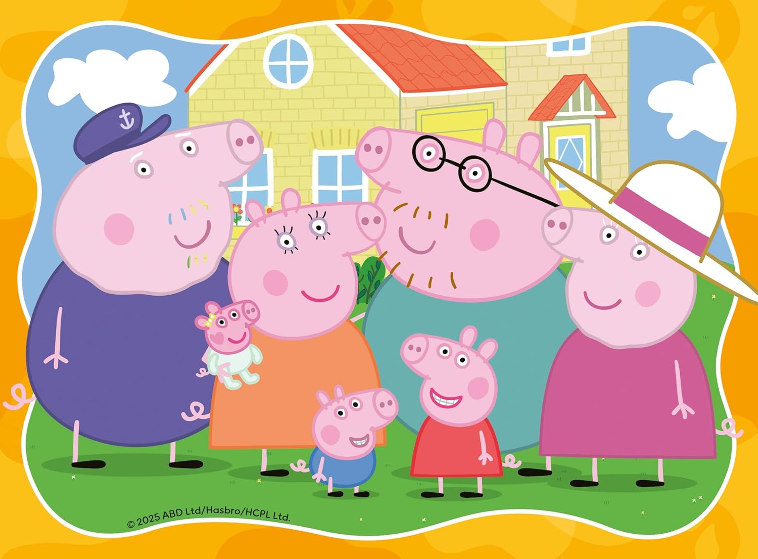Ravensburger Peppa Pig Family Time Puzzel Set - 12, 16, 20, 24 stuks