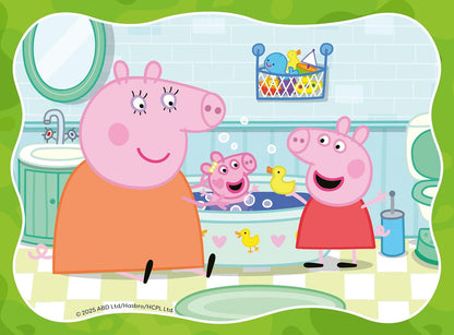 Ravensburger Peppa Pig Family Time Puzzel Set - 12, 16, 20, 24 stuks