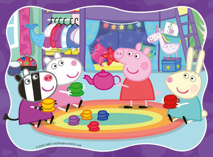 Ravensburger Peppa Pig Family Time Puzzel Set - 12, 16, 20, 24 stuks