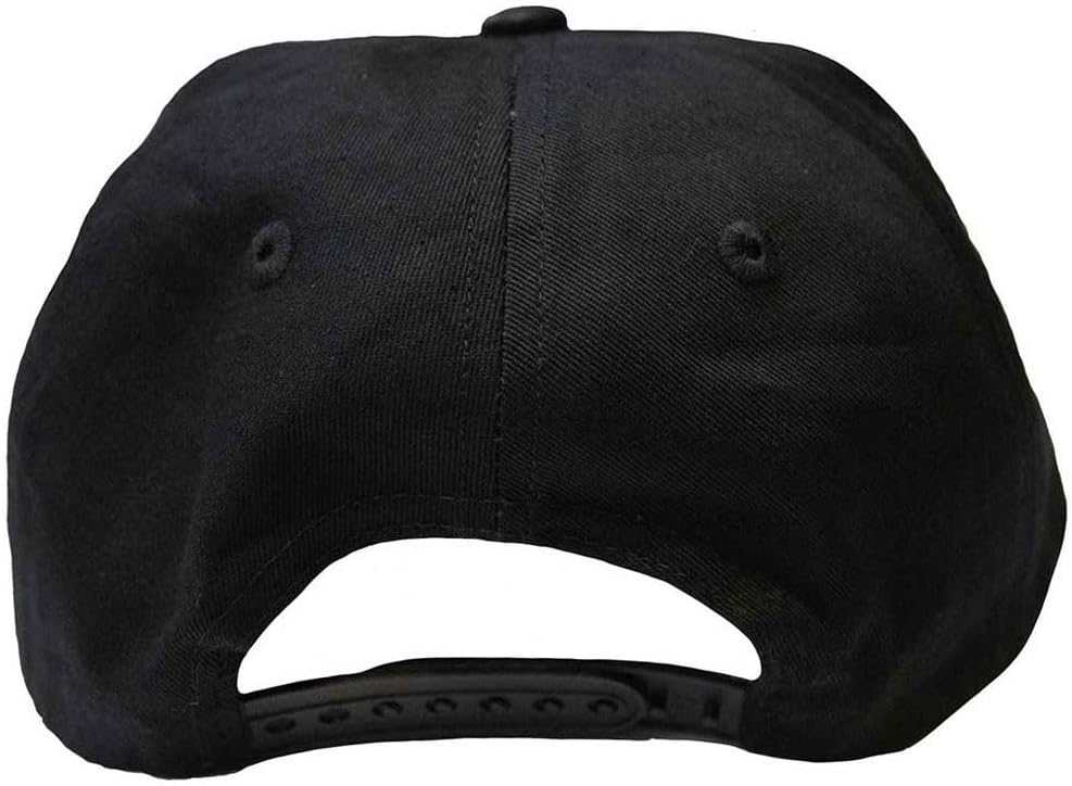 Rock Off officially licensed products The Cure Circle Logo Baseball Cap One Size Black