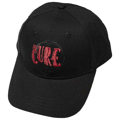 Rock Off officially licensed products The Cure Circle Logo Baseball Cap One Size Black