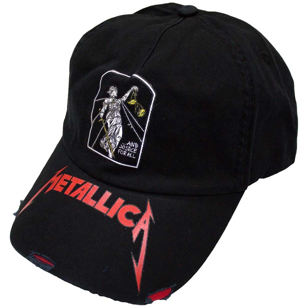 Metallica and Justice for All Tombstone Baseball Cap