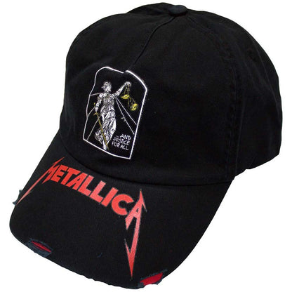 Metallica and Justice for All Tombstone Baseball Cap