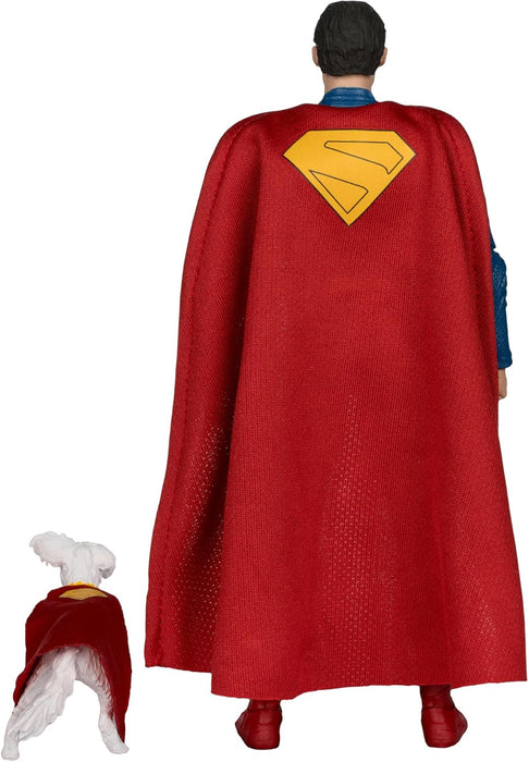McFarlane DC Multiverse Superman and Krypto (Superman Movie) 7in Action Figure (Deluxe Theatrical Edition) Toys