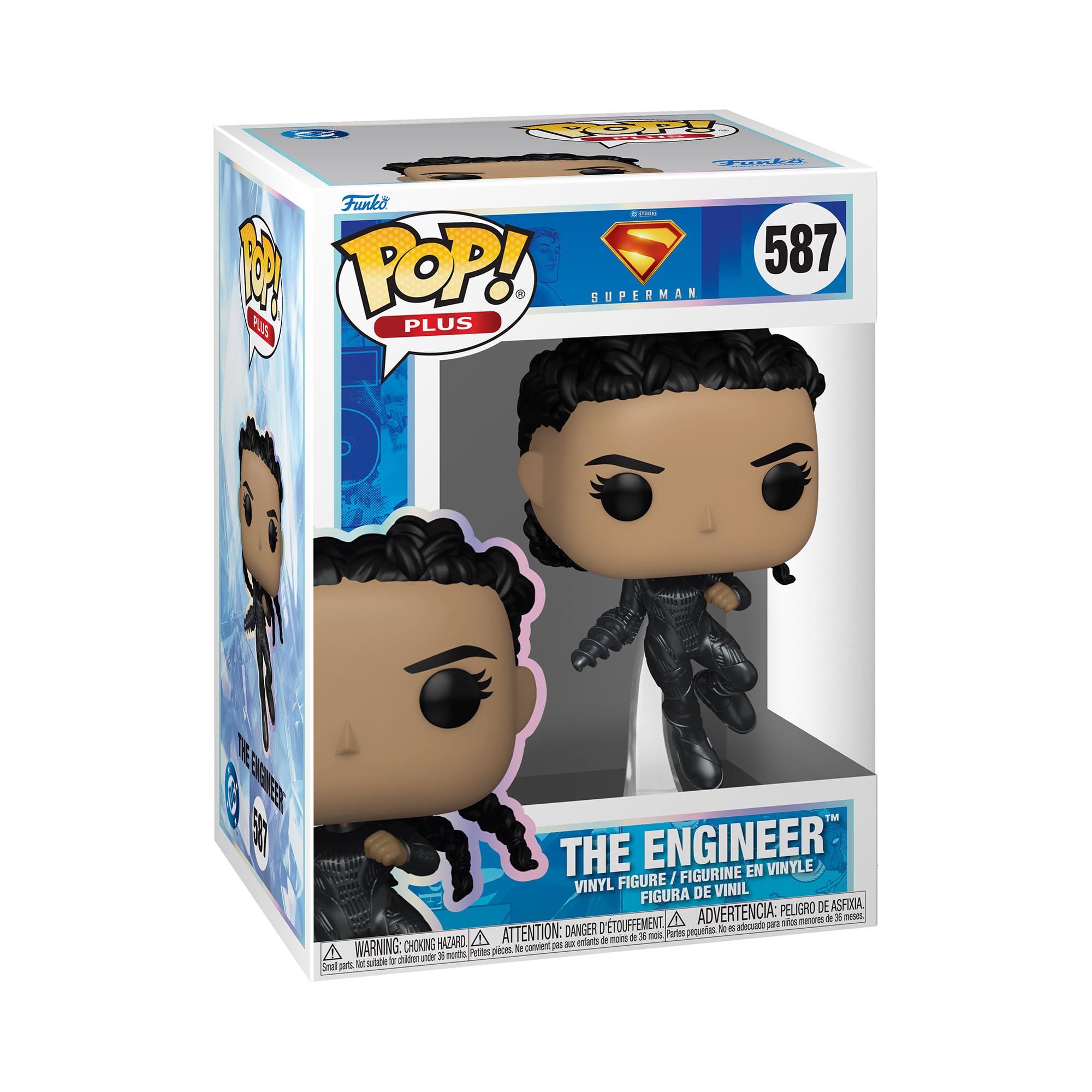 Funko Pop! Plus: Superman 2025 S2 – The Engineer - Collectable Vinyl Figure - Gift Idea - Official Merchandise - Toys for Kids & Adults - Movies Fans