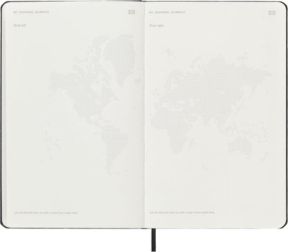 Moleskine Smart Planner 2026, 12-Month Weekly Digital Agenda, Elastic Closure, Black Color, Large Size 13x21 cm