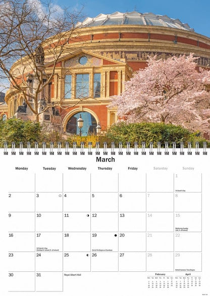 Carousel Worldwide, London 2026 A5 Wall Calendar