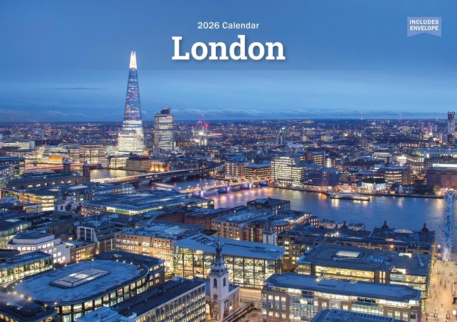 Carousel Worldwide, London 2026 A5 Wall Calendar