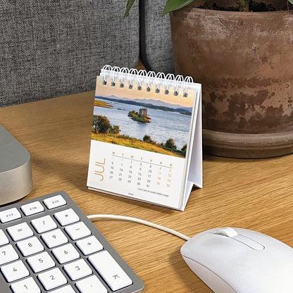 Carousel Worldwide, Scottish Lochs & Mountains 2026 Desk Calendar