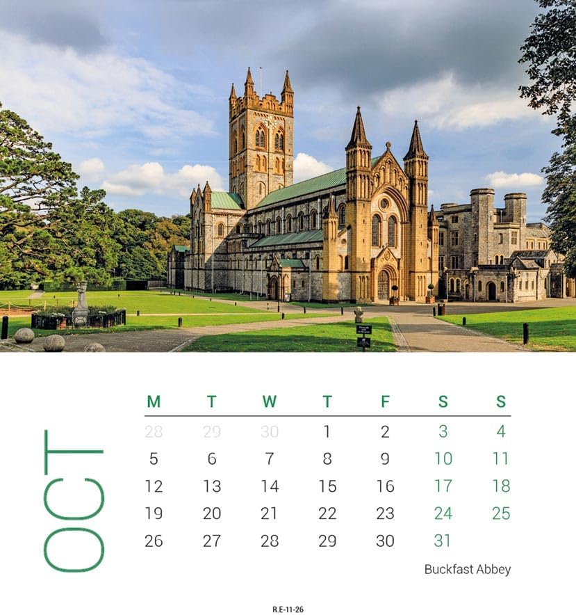 Carousel Worldwide, West Country 2026 Desk Calendar