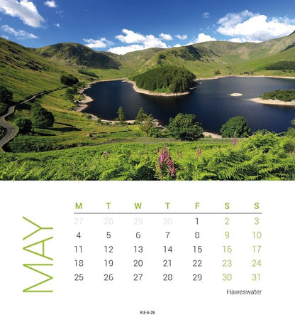 Carousel Worldwide, Lake District 2026 Desk Calendar