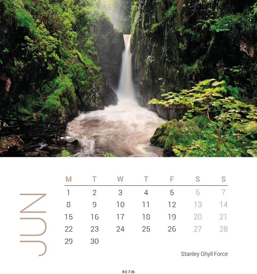 Carousel Worldwide, Lake District 2026 Desk Calendar