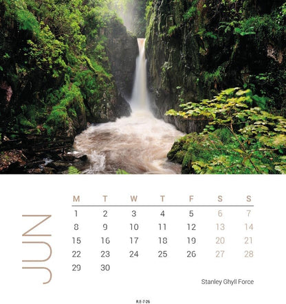 Carousel Worldwide, Lake District 2026 Desk Calendar