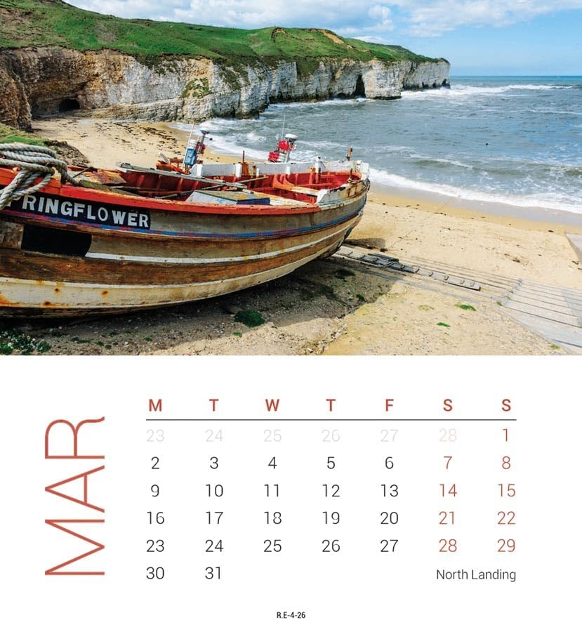 Carousel Worldwide, Yorkshire 2026 Desk Calendar