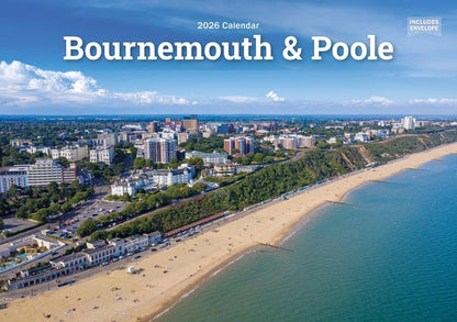 Carousel Worldwide, Bournemouth & Poole 2026 A5 Wall Calendar